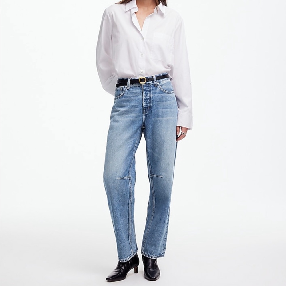 MADEWELL BARREL LEG JEANS